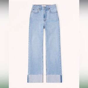 Abercrombie & Fitch Light Blue High Rise Women Jeans